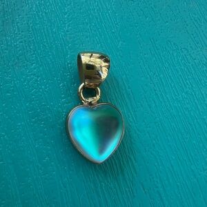 Charles Albert Alchemia Gold Luminite Heart Pendant